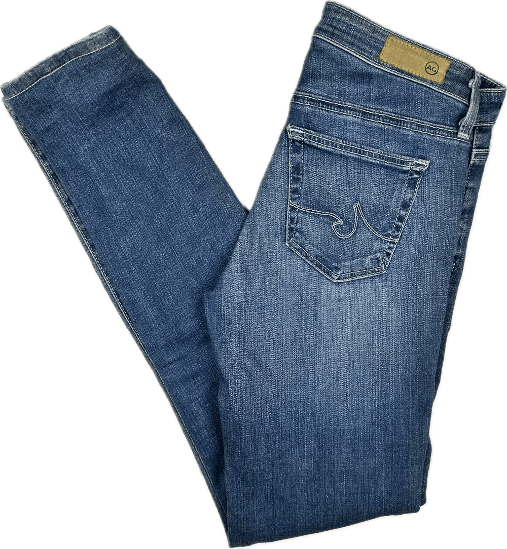 Adriano Goldschmied AG 'the Stilt' Cigarette Leg Slim Fit Jeans- Size 24R - Jean Pool