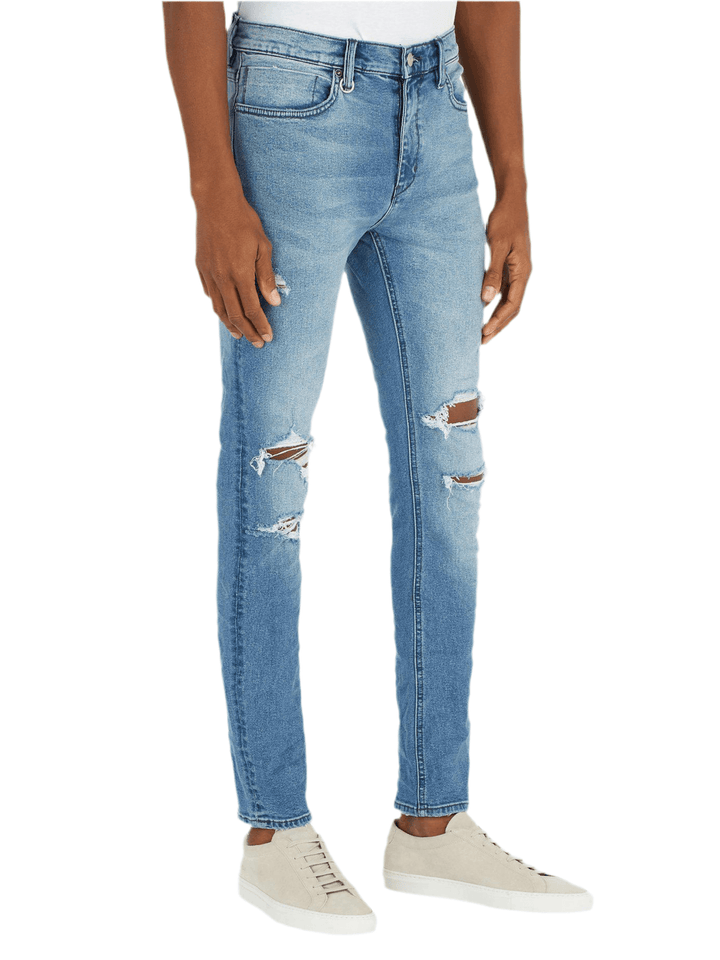 NEUW Mens 'IGGY Skinny' Busted Tapered Jeans - Size 32/32