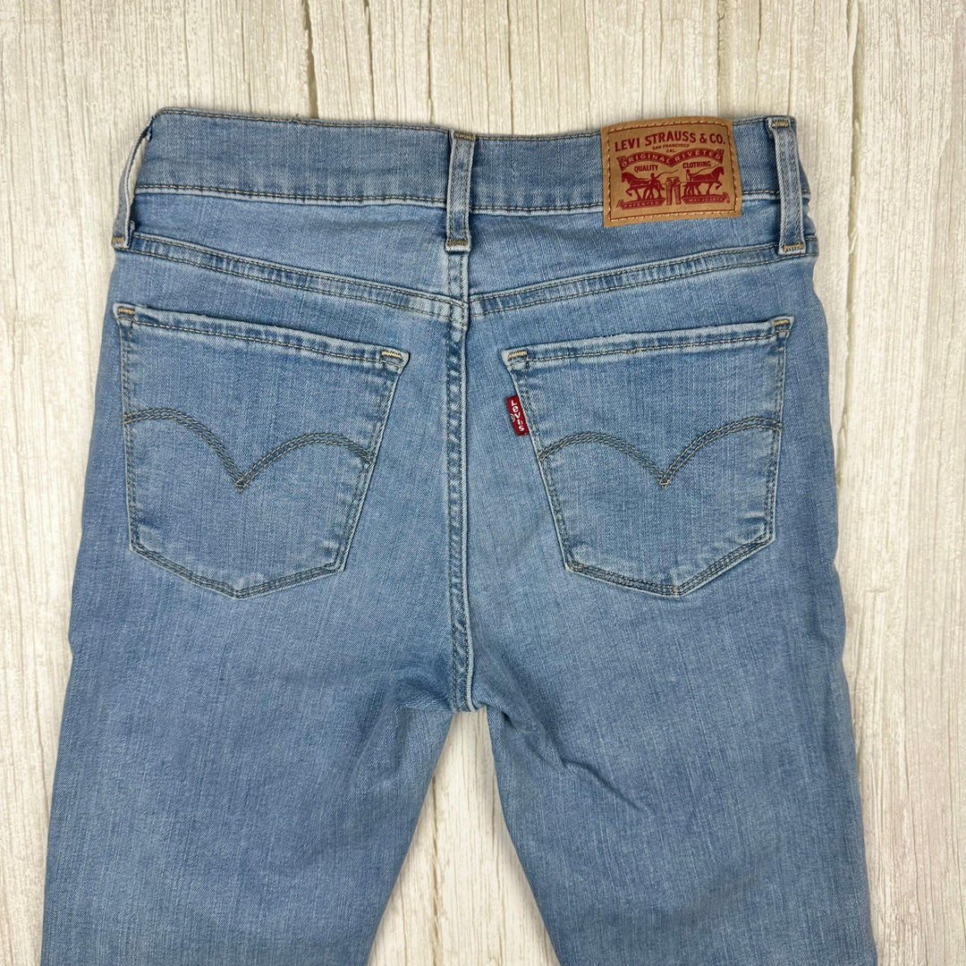 Levis 710 Super Skinny Mid Rise Denim Jeans - Size 26 - Jean Pool