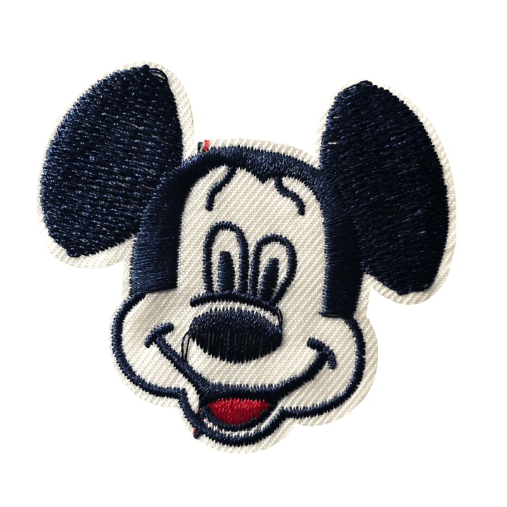 Happy Mickey - Embroidered Cloth Patch