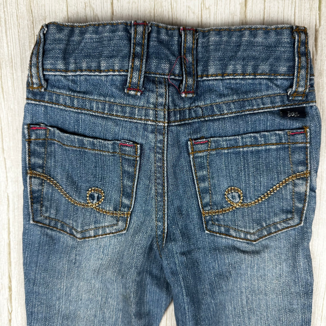 Pumpkin Patch Distressed Denim Toddler Jeans - Size 12/18M