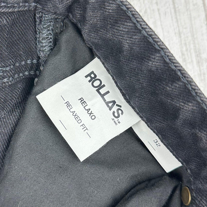 ROLLAS Mens 'Relaxo' Loose Fit Crop Jeans - Size 32"