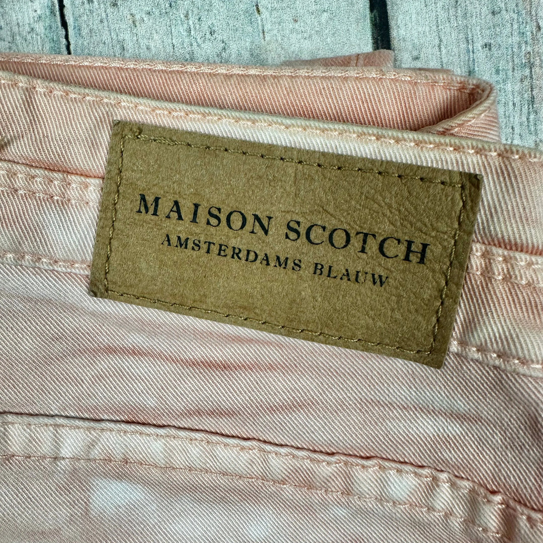 Maison Scotch 'La Parisienne' Tie Dye Effect Jeans - Size 27/32 - Jean Pool