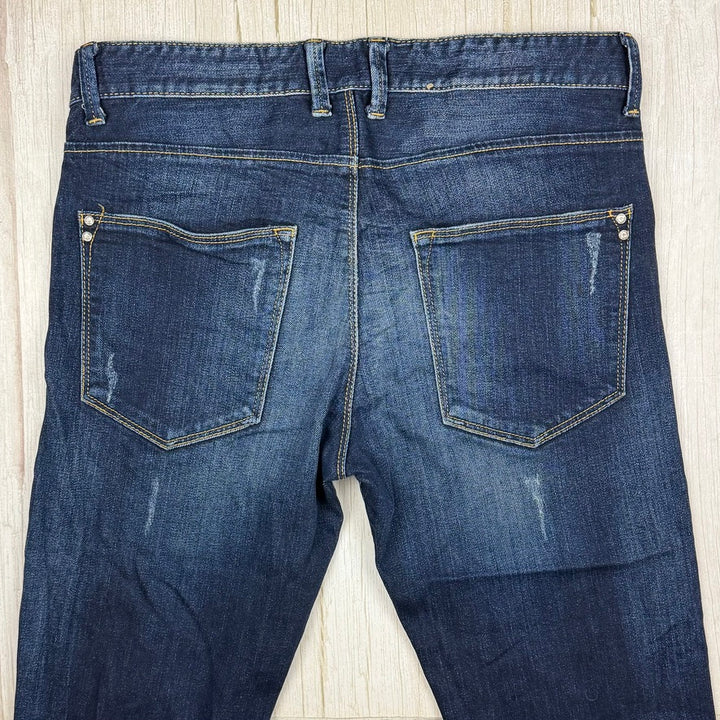 Benetton Mens 'Regular' Straight Fit Jeans- Size 31