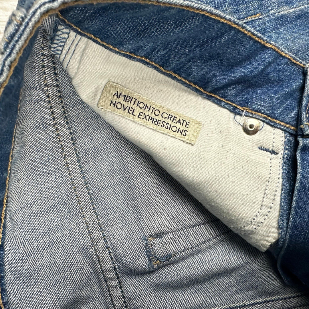 Acne Ladies Slim Straight Fit Ankle Jeans - Suit Size 27