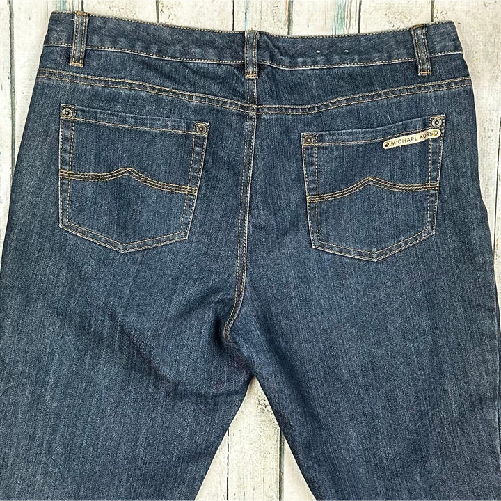Michael Kors Ladies Low Rise Bootcut Jeans -Size 14 - Jean Pool