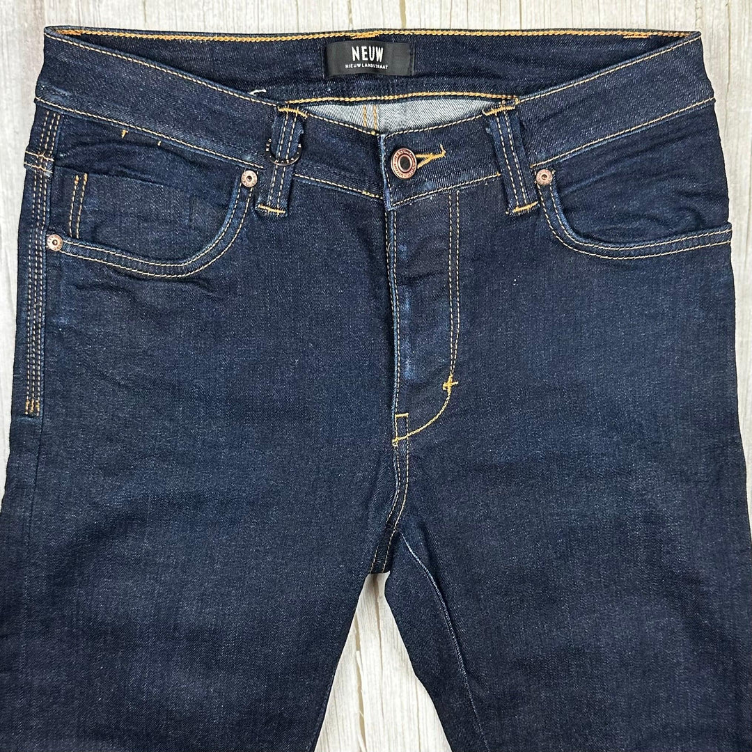 NEUW 'IGGY Skinny'' Mens Stretch Dark Wash Jeans - Size 31/32