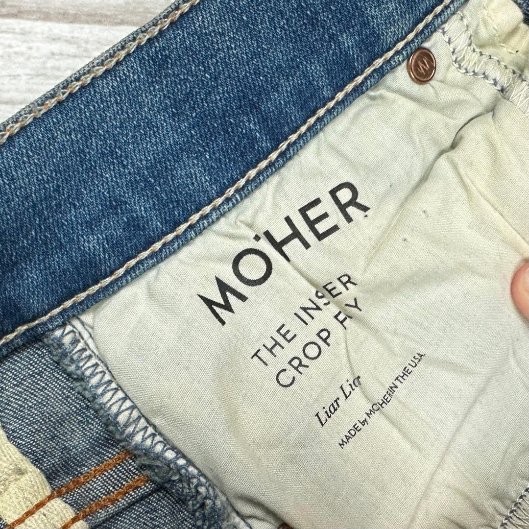 Mother 'The Insider Crop Fray'  Liar Liar Jeans - Size 25