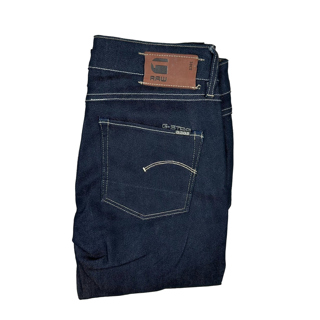 G Star RAW Womens '3301 Skinny' Jeans -Size 26/32