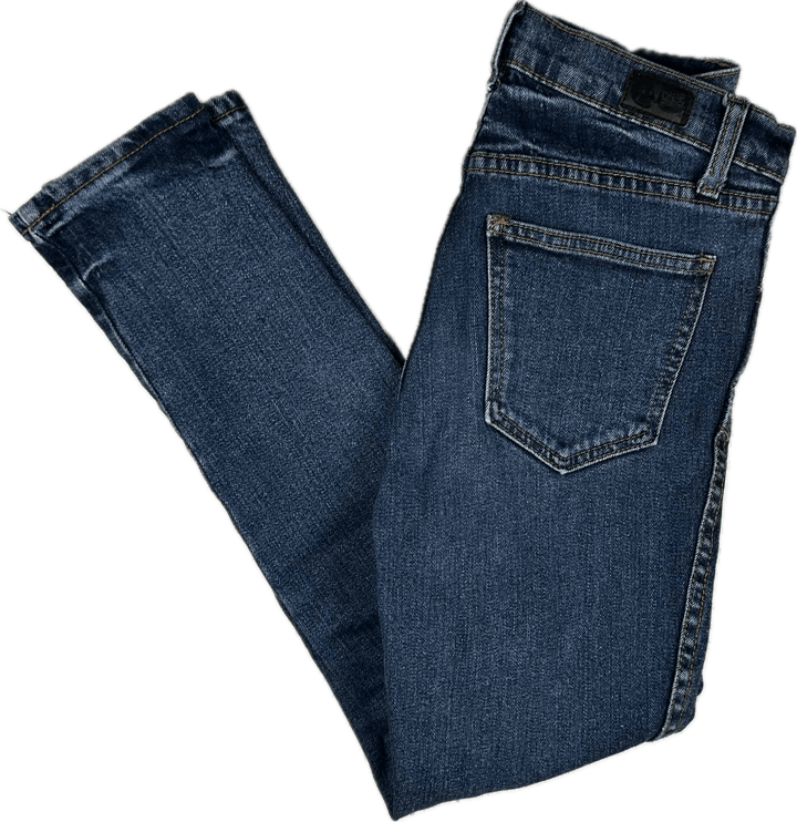 Cheap Monday 'Monday Blue' Ankle Stretch Jeans - Size 24