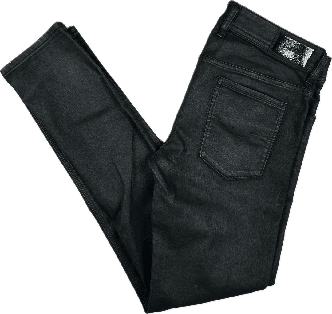 Diesel 'Sleenker' Black Slim Skinny Jeans -Size 33/32