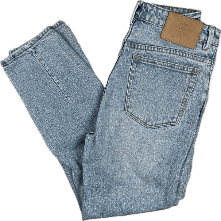 NEUW Ladies 'LOLA' High Rise Light Wash Jeans - Size 27 - Jean Pool