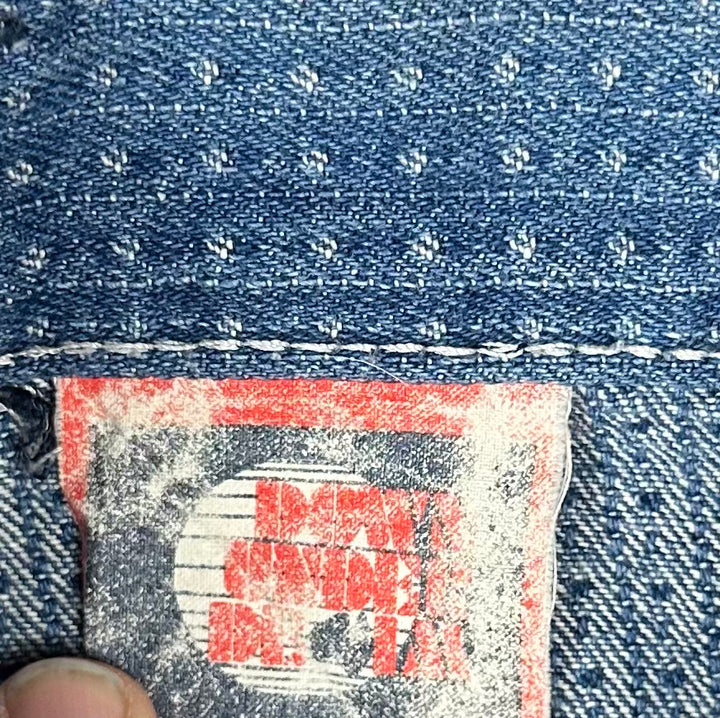 Vintage 80's Pioneer Pleat Front Tapered Jeans- Suit Size 4