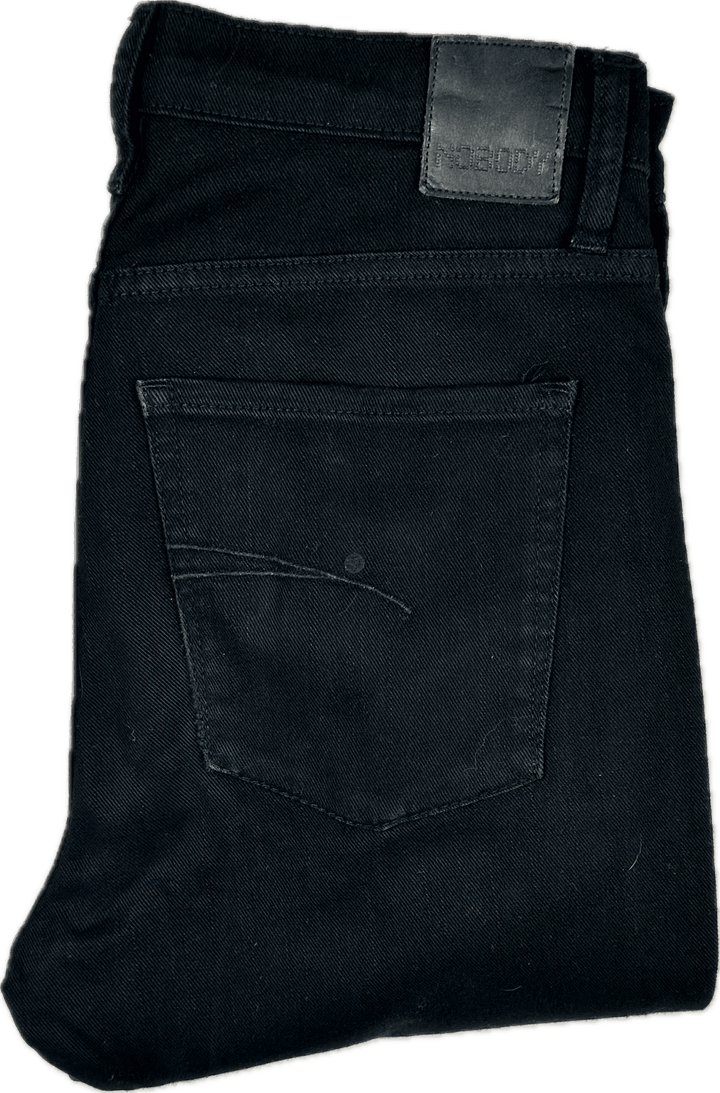 NOBODY Cult Skinny High Rise Black Jeans- Size 30 - Jean Pool