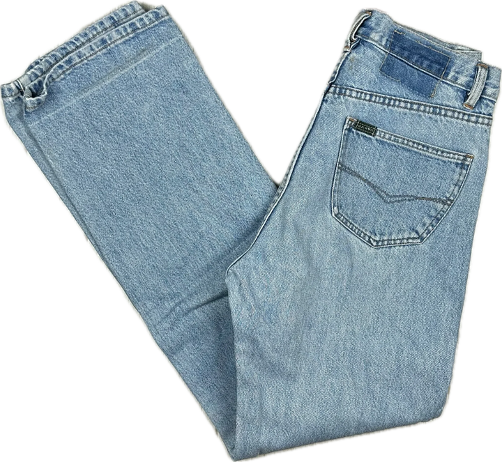 Easy 'Leo' Vintage 90's Straight Button Fly Jeans- Size 30