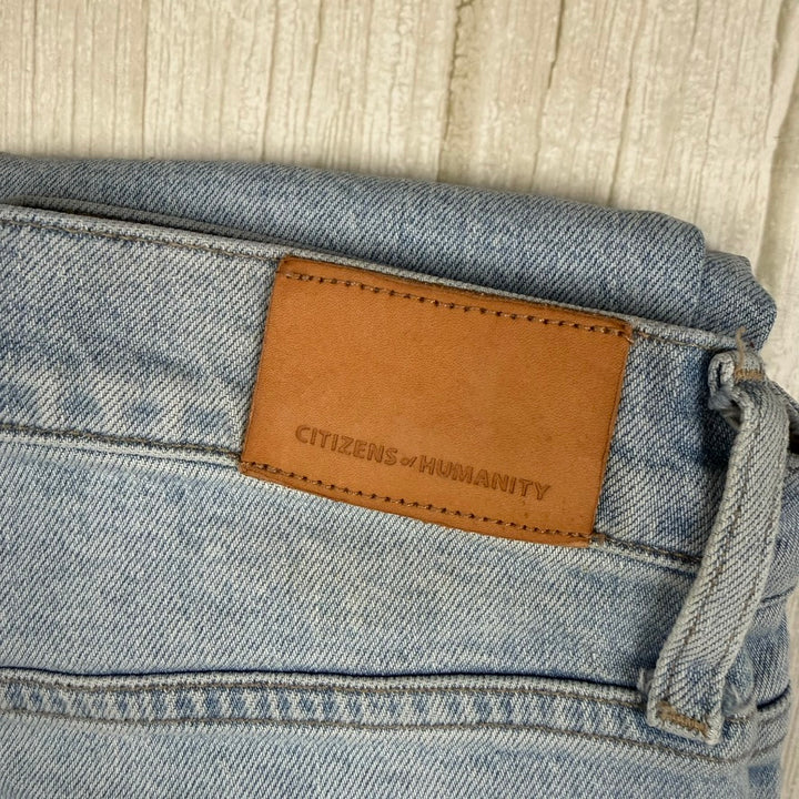 Citizens of Humanity High Rise 'Olivia' Slim Straight Jeans - Size 24