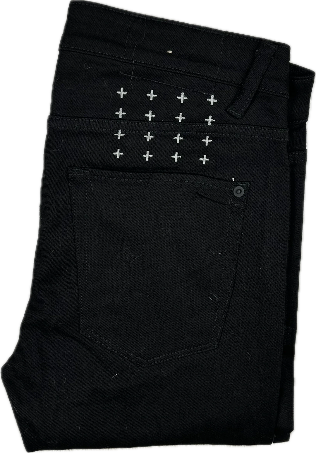 Ksubi Mens 'Van Winkle' Black Slice Skinny Jeans - Size 32