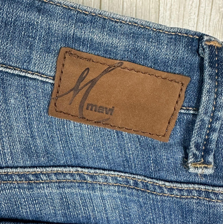 Mavi 'Alissa' Ladies High Rise Ankle Skinny Jeans -Size 24 - Jean Pool