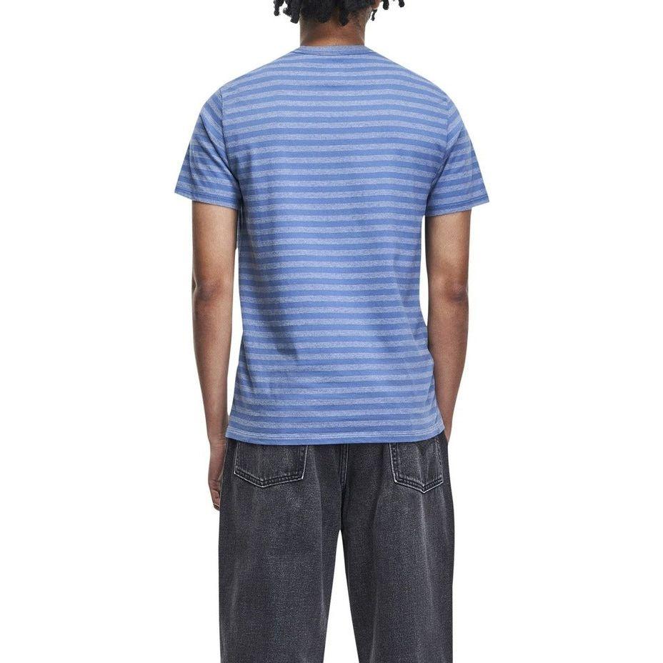NWT - Levis Blue Marle Stripe 'Red Tab' T Shirt- Size M - Jean Pool