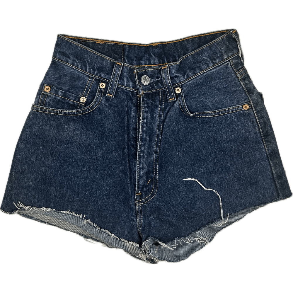 Levis 556 Vintage Australian Made Cut Off Shorts - Suit Size 24 - Jean Pool