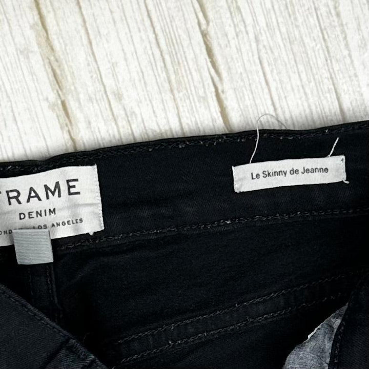 Frame Denim 'Le Skinny de Jeanne Crop' Film Noir Jeans -Size 27