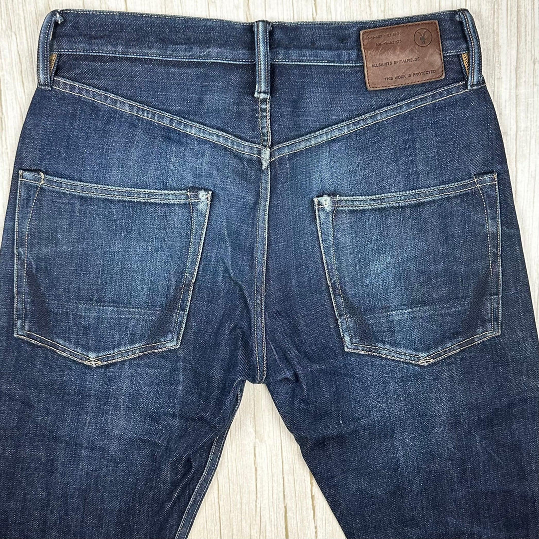 All Saints 'Japanese Selvedge Denim Jeans -Size 30/32