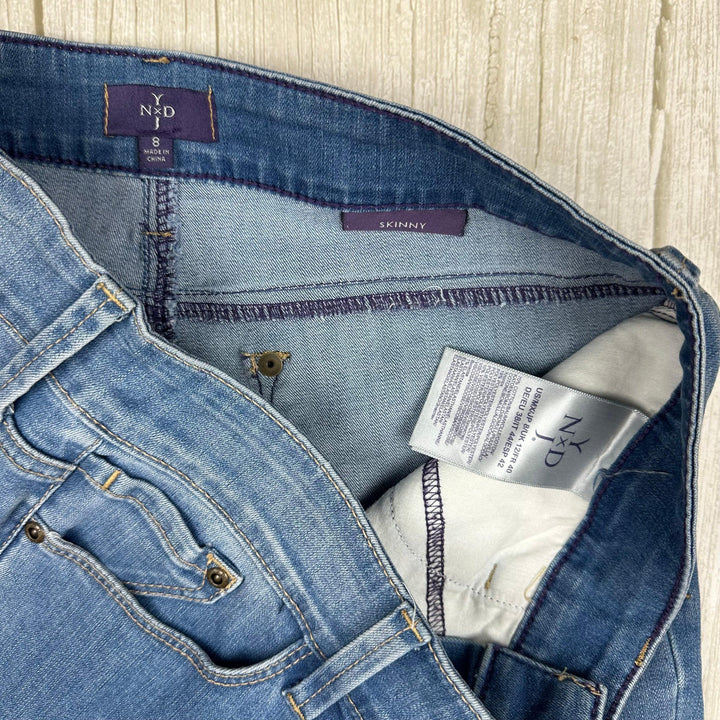 NYDJ Lift & Tuck 'Skinny' Stretch Jeans -Size 8 US or 12 AU