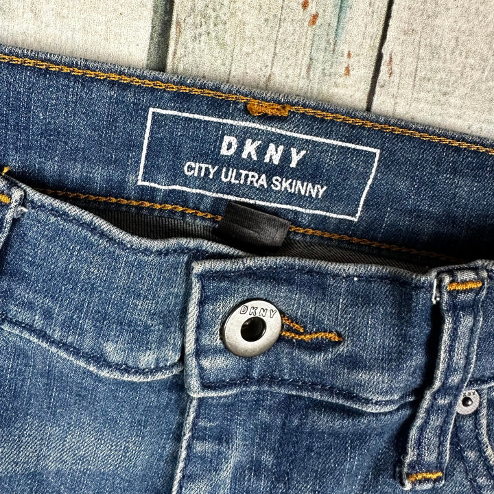 DKNY Skinny Stretch Denim Jeans- Size 8/9 - Jean Pool