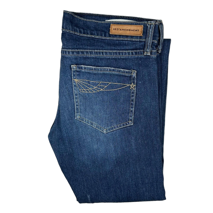 18th Amendment 'Dietrich' Low Rise Bootcut Y2K Jeans- Size 27