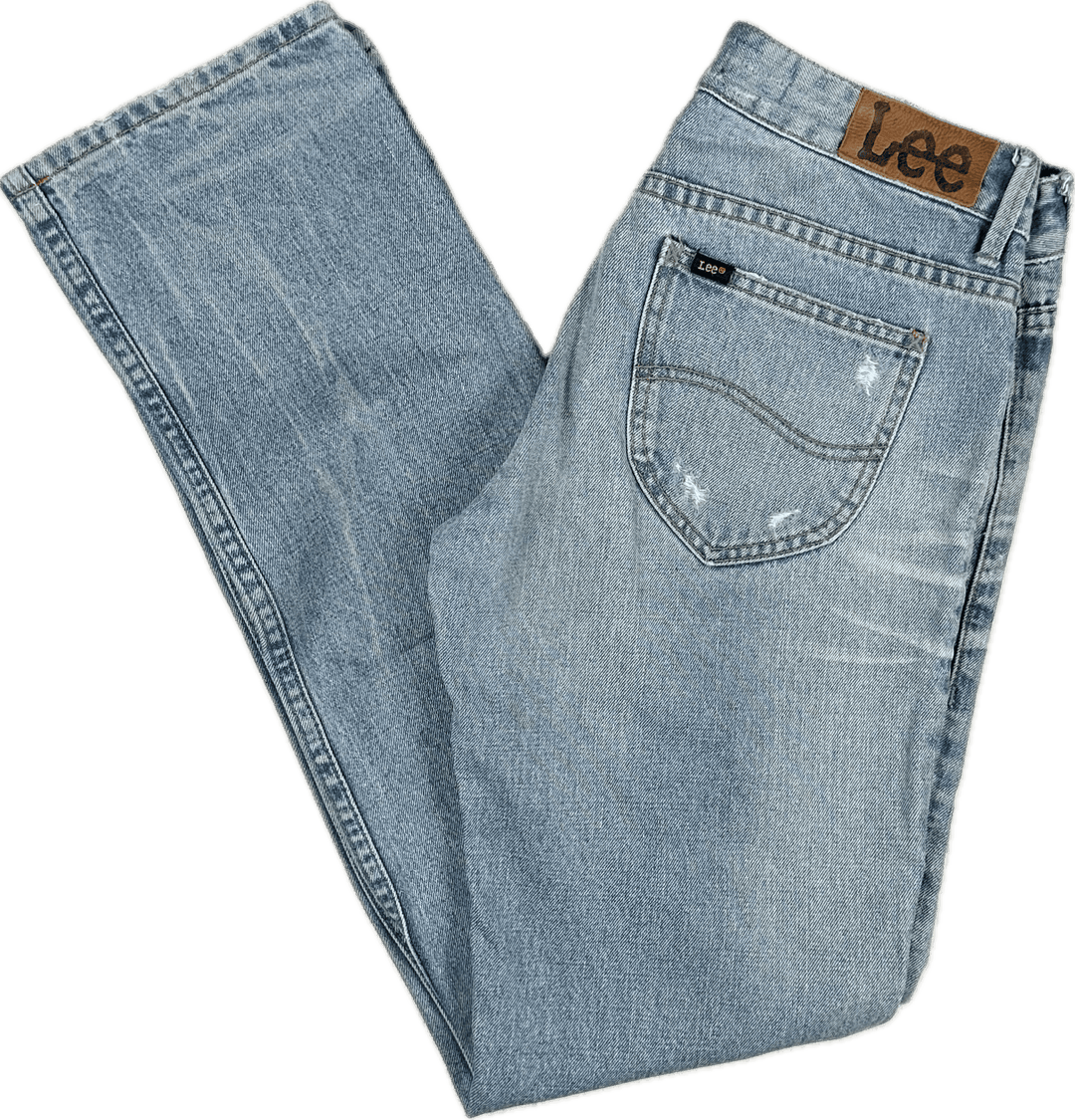 Lee Jeans Light Wash Straight L2 Jeans- Size 10 – Jean Pool