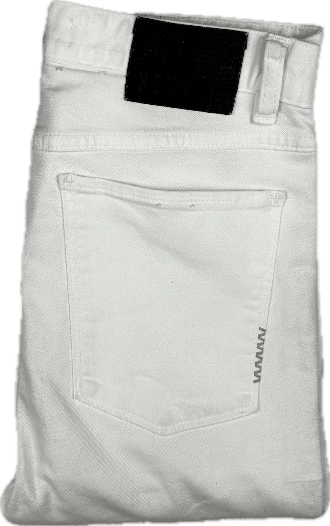 NEUW 'Marilyn' High Skinny White Stretch Jeans - Size 27