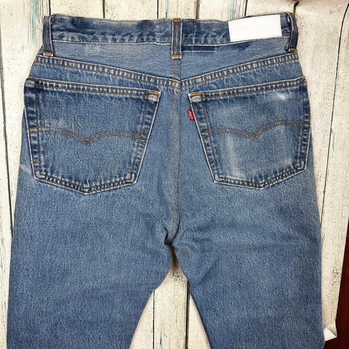 RE/DONE High Rise Ankle Crop Jeans -Size 27 - Jean Pool