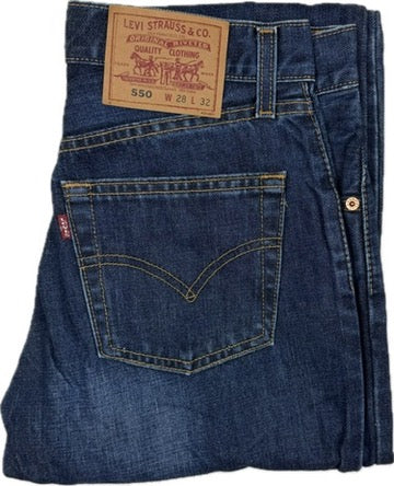 Vintage Aussie Made Levis 550 Bootcut Jeans -Suit Size 8