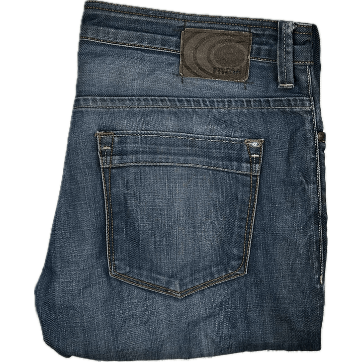 Mavi Mens Denim 'Mitch' Low Boot Cut Jeans -Size 36/34 - Jean Pool
