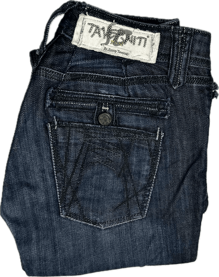 Tavertini Italy 'Janis Punk 18'  Denim Jeans RRP $500+- Size 29 Short