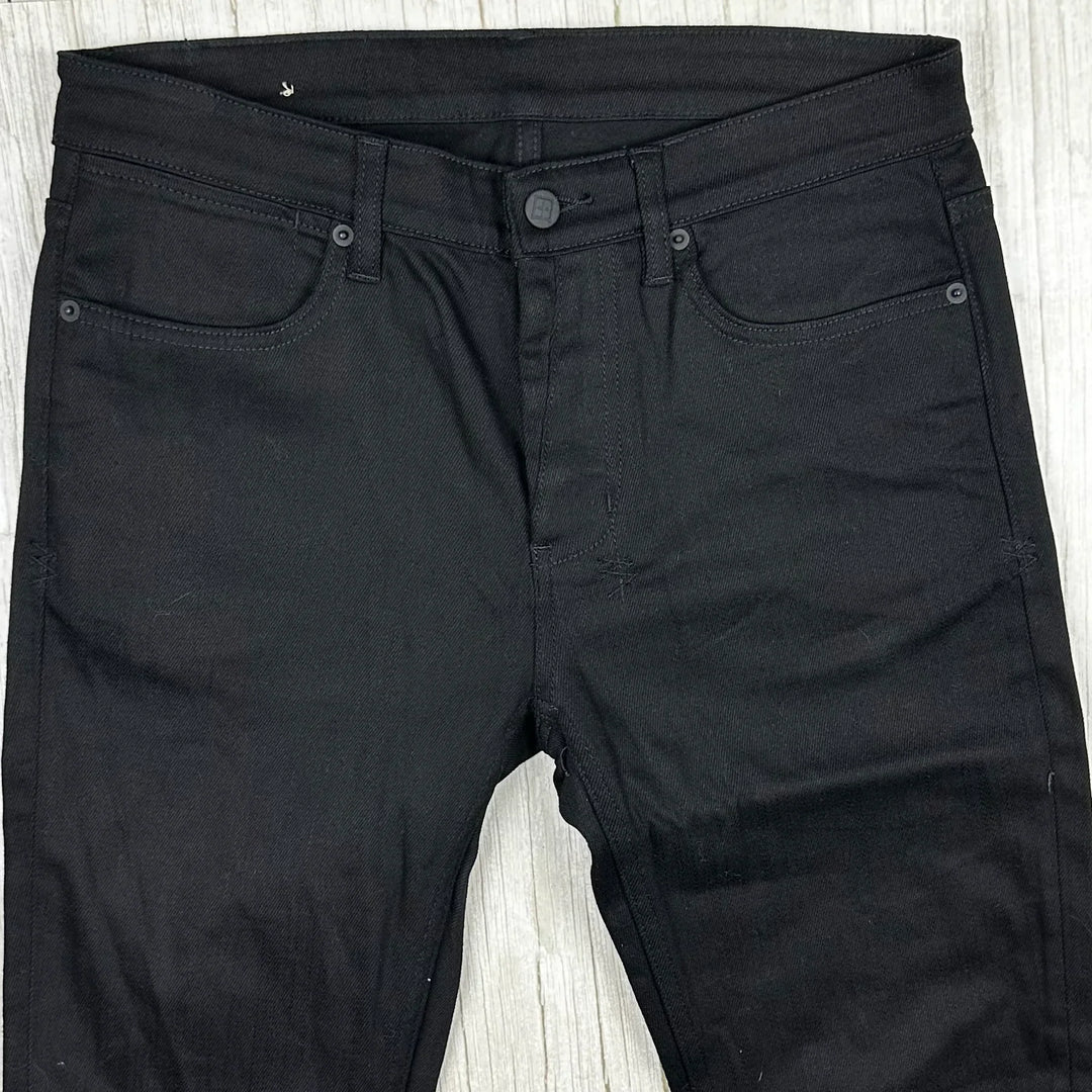 Ksubi Mens 'Van Winkle' Black Slice Skinny Jeans - Size 32