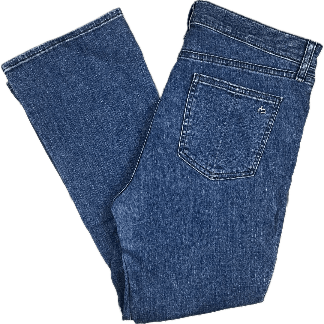 Rag & Bone 'Hana' High Rise Flared Ankle Jeans- Size 29 - Jean Pool