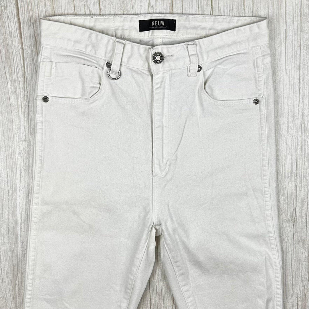 NEUW 'Marilyn' High Skinny White Stretch Jeans - Size 27