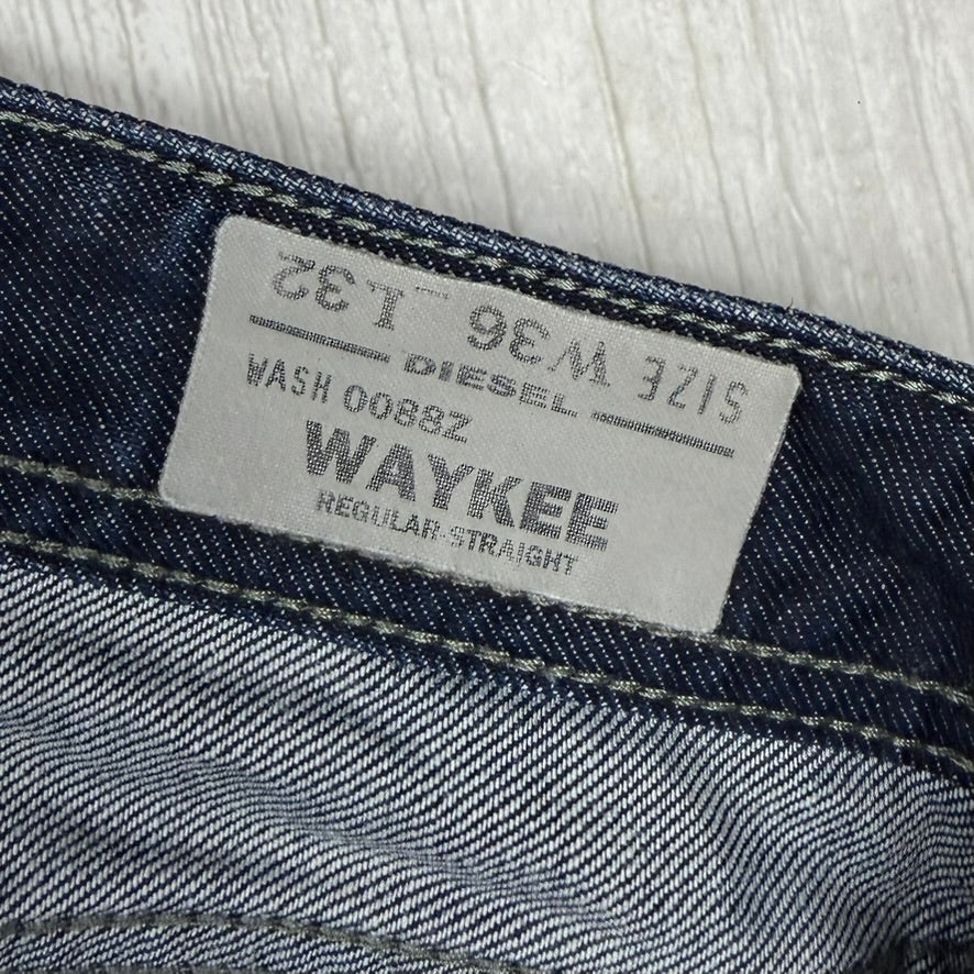 Diesel 'Waykee' Denim Regular Straight Fit Jeans -Size 36