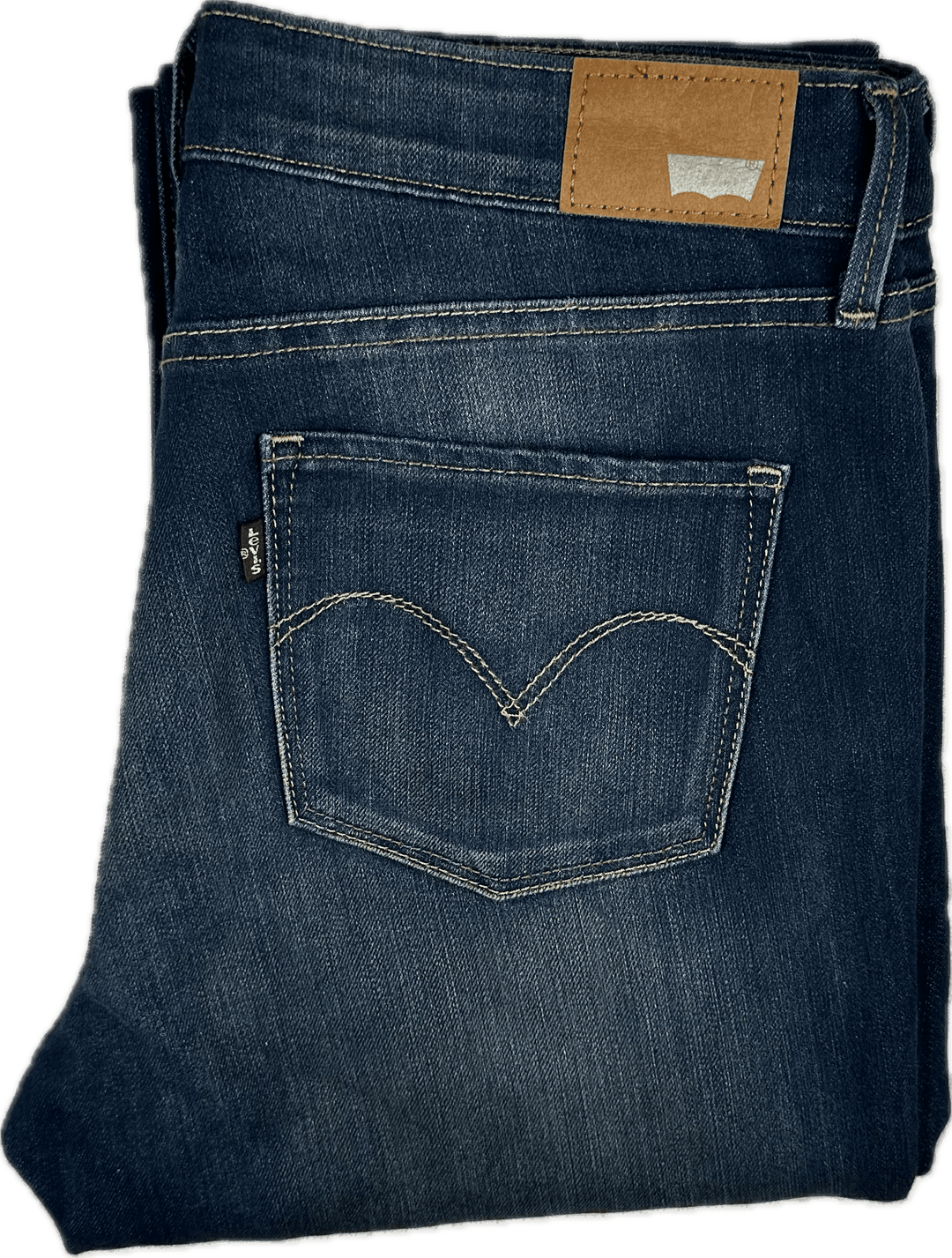 Levis Demi Curve Mid Rise Straight Leg Jeans Size 30 Jean Pool