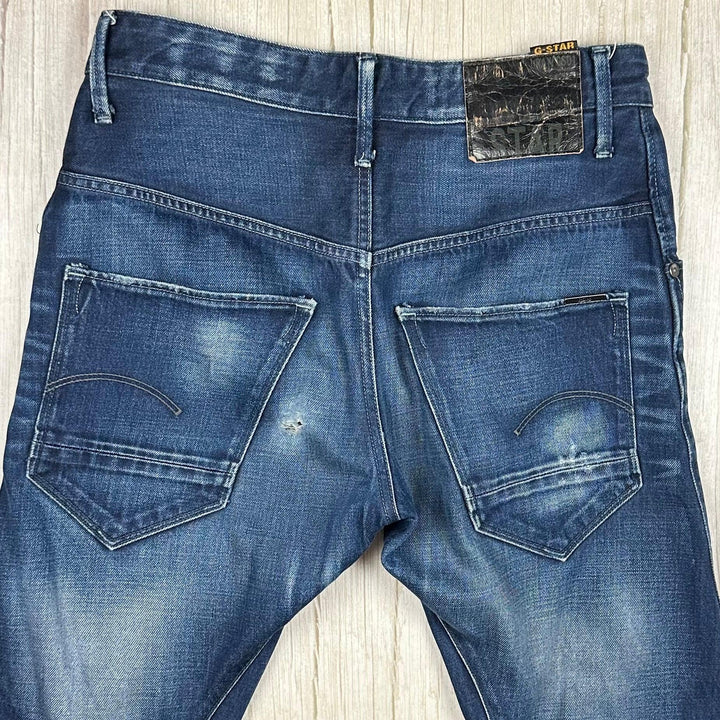Men's G Star RAW Arc 3D Loose Tapered Jeans -Size 31/30