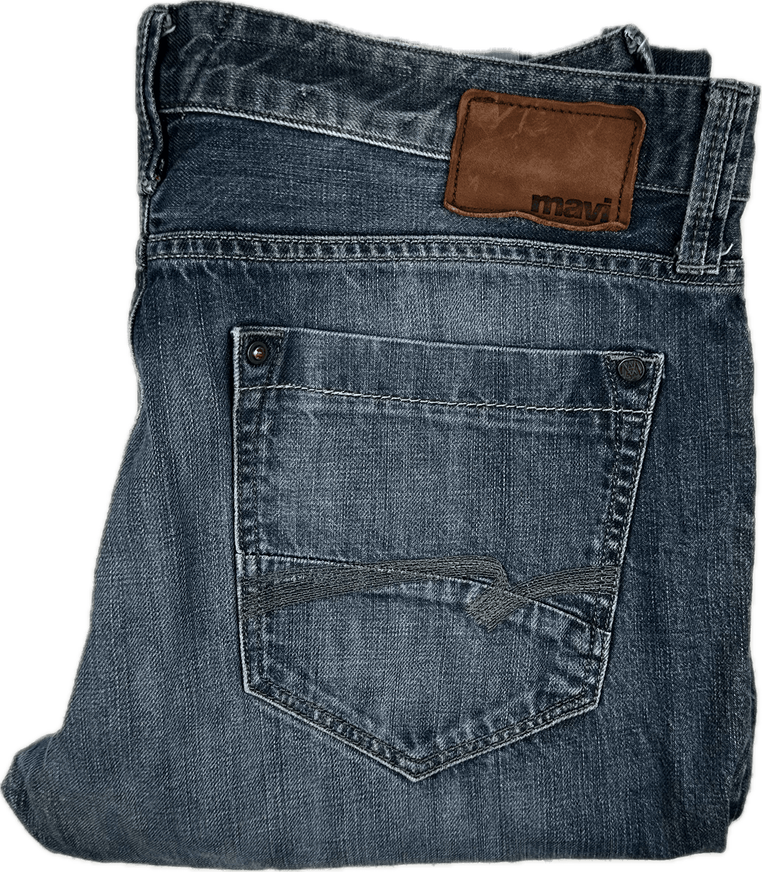 Mavi Denim Mens Classic 'Hunter' Jeans -Size 36 - Jean Pool