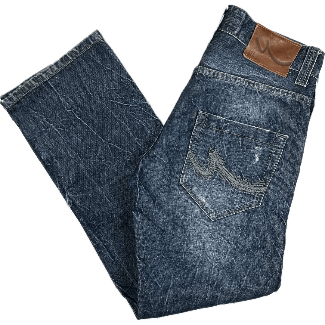 LTB Mens Low Rise Straight Jeans -Size 28S - Jean Pool