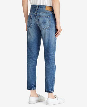 NWT-Ralph Lauren 'Avery Boyfriend' Aged Denim Jeans - Size 29 - Jean Pool