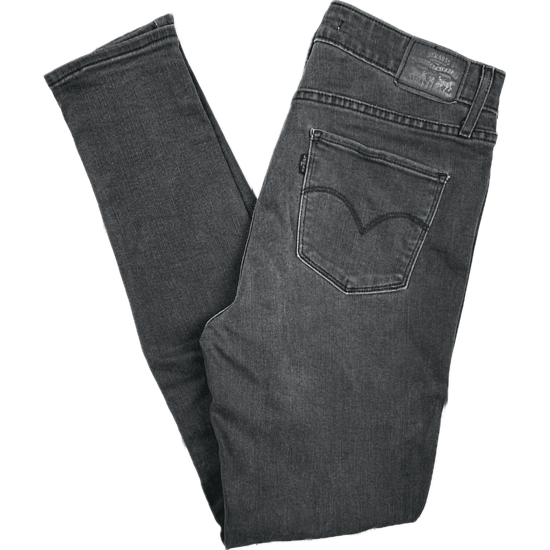 Levis 721 Ladies ' The High Rise Skinny' Jeans - Size 30 (12AU) - Jean Pool