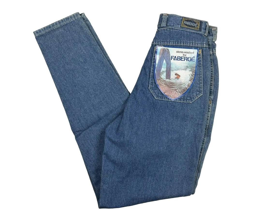 NWT- Vintage Faberge Deadstock 1980's Ladies Jeans - Hard to find! - Suit Size 4/6
