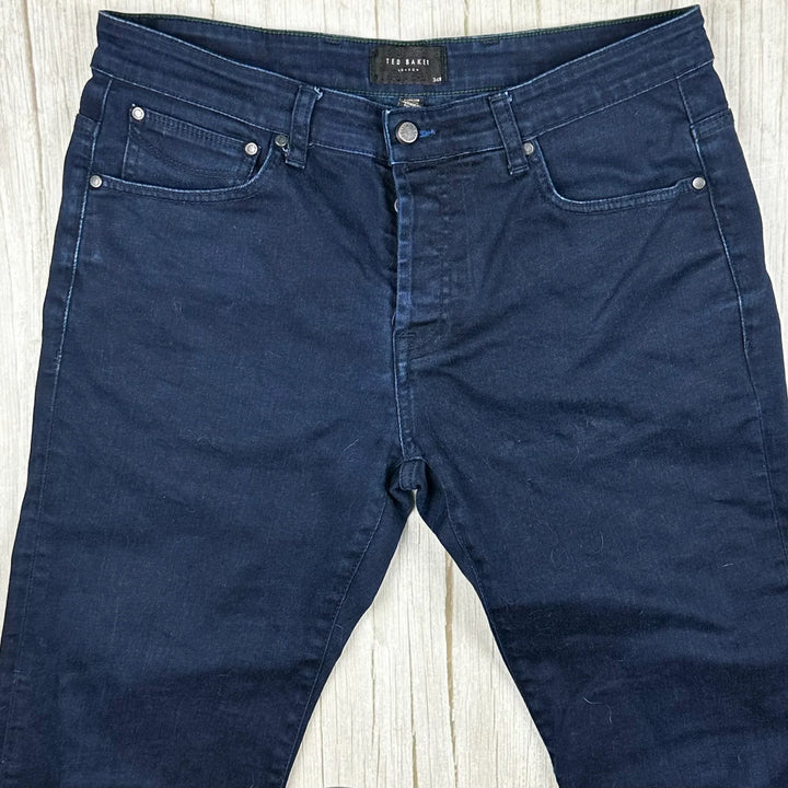 Ted Baker Mens Slim Straight Jeans - Size 34