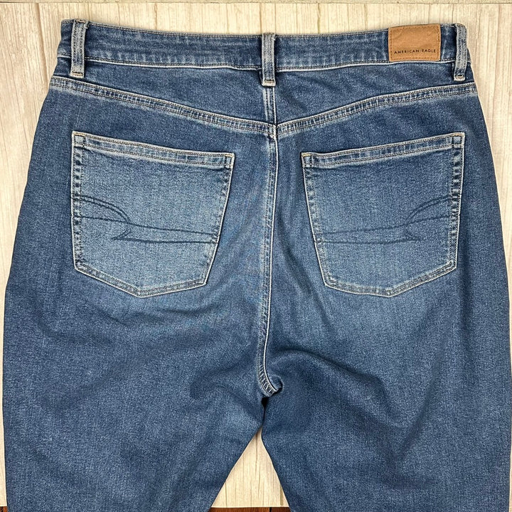 American Eagle Stretch Denim 'Mom Jean'- Size 16