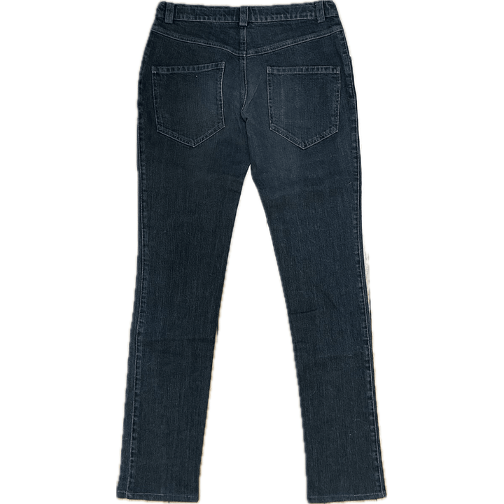 NEW -Gai Mattiolo Logo Jeans Italian Denim - Suit Size 27 - Jean Pool