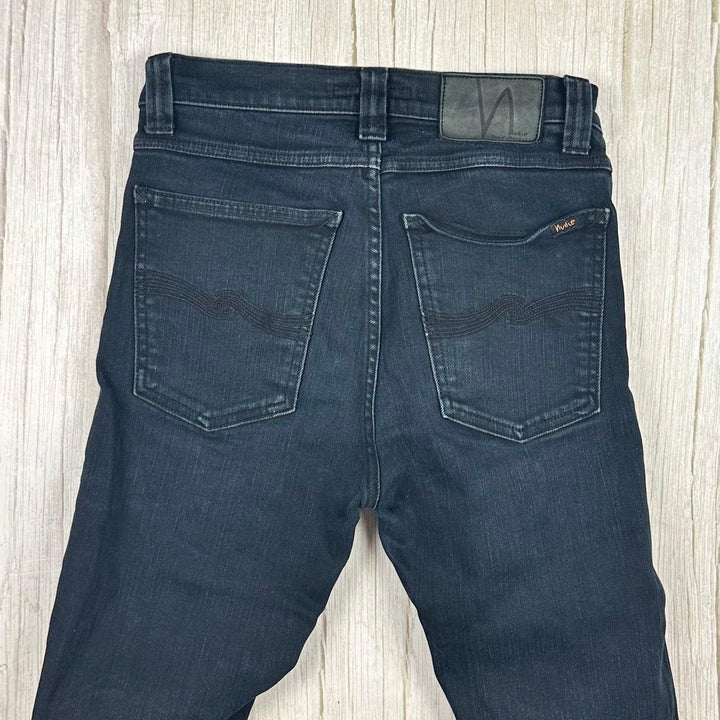 Nudie 'High Kai' Black Black Wash Jeans- Size 26/32 - Jean Pool
